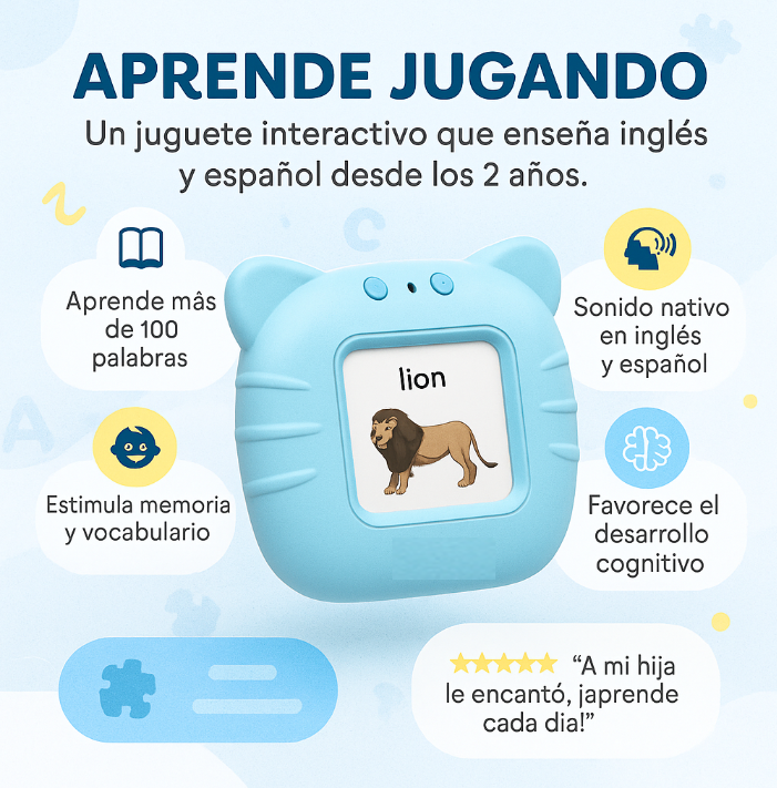 Little Cards Kids™ Aprendizaje Interactivo Infantil