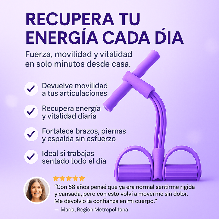 PedalBand™ activa tu vitalidad en minutos