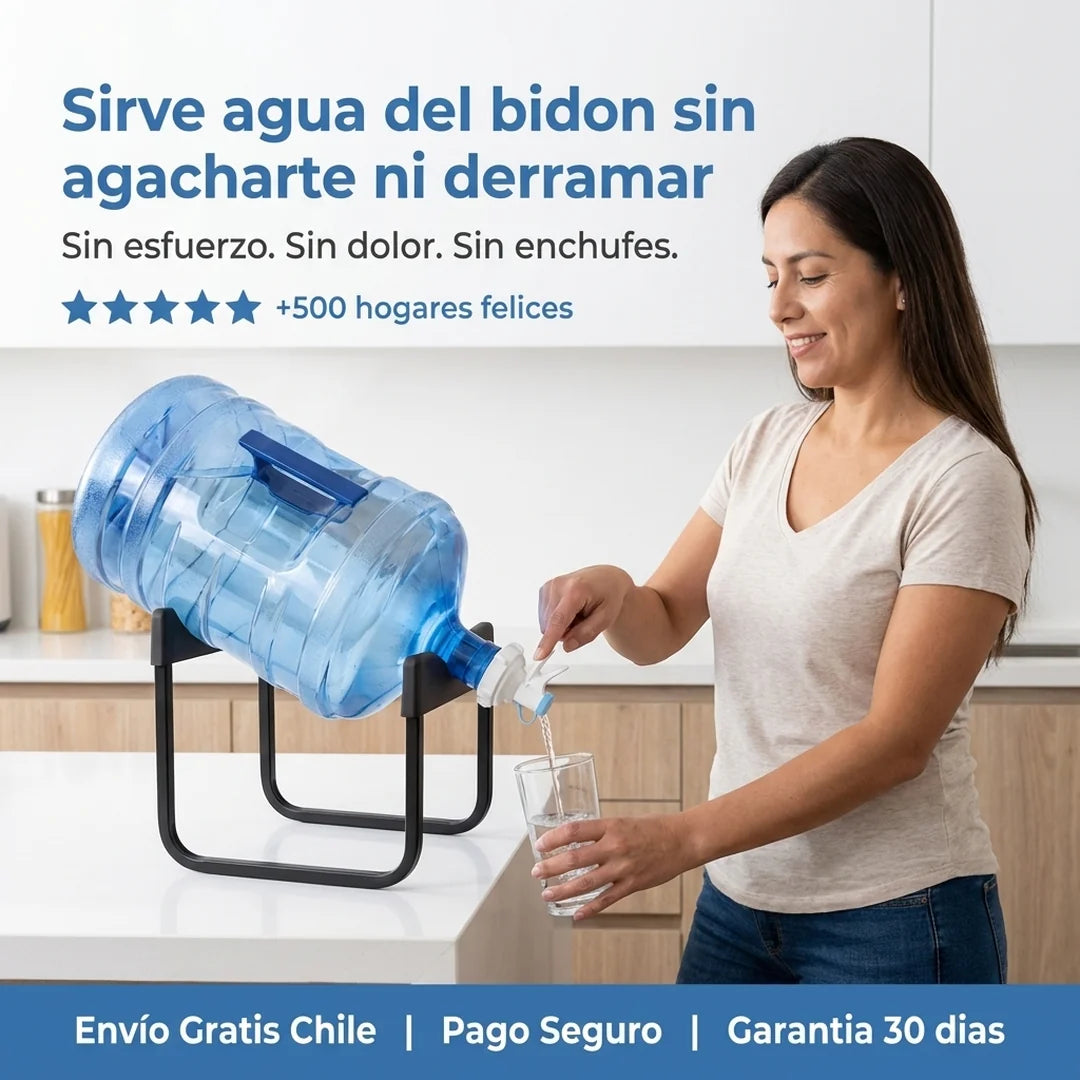 AquaBase™ - Soporte Dispensador para Bidón