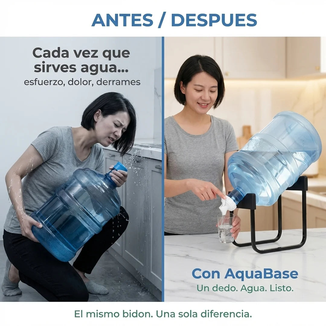 AquaBase™ - Soporte Dispensador para Bidón