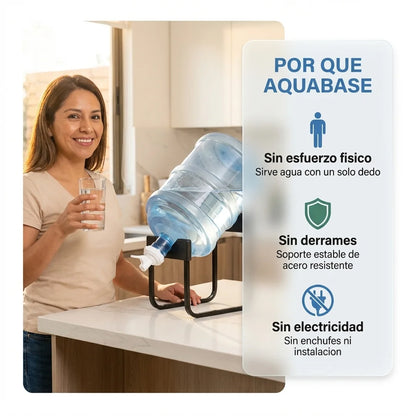 AquaBase™ - Soporte Dispensador para Bidón