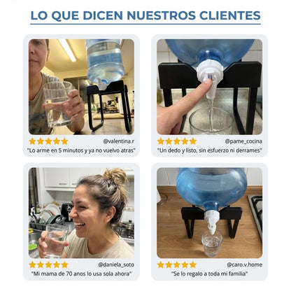 AquaBase™ - Soporte Dispensador para Bidón