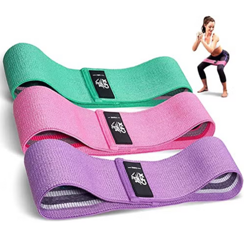 Set De 3 Bandas Elasticas De Fitness.