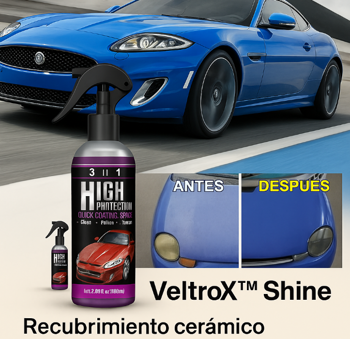 VeltroX™ Shine Recubrimiento cerámico protector