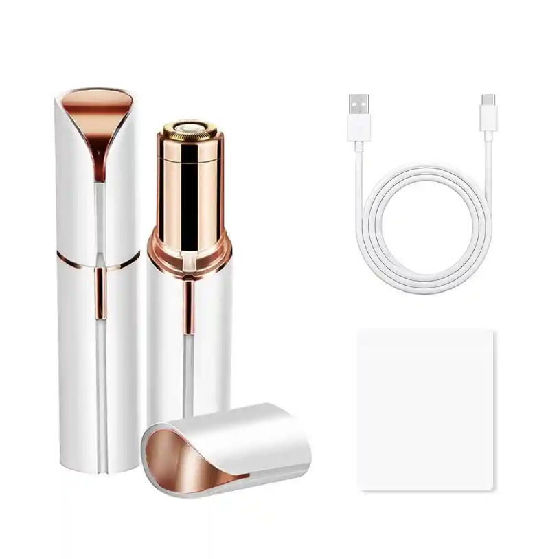 Depiladora Facial Portátil USB – Suavidad instantánea sin dolor