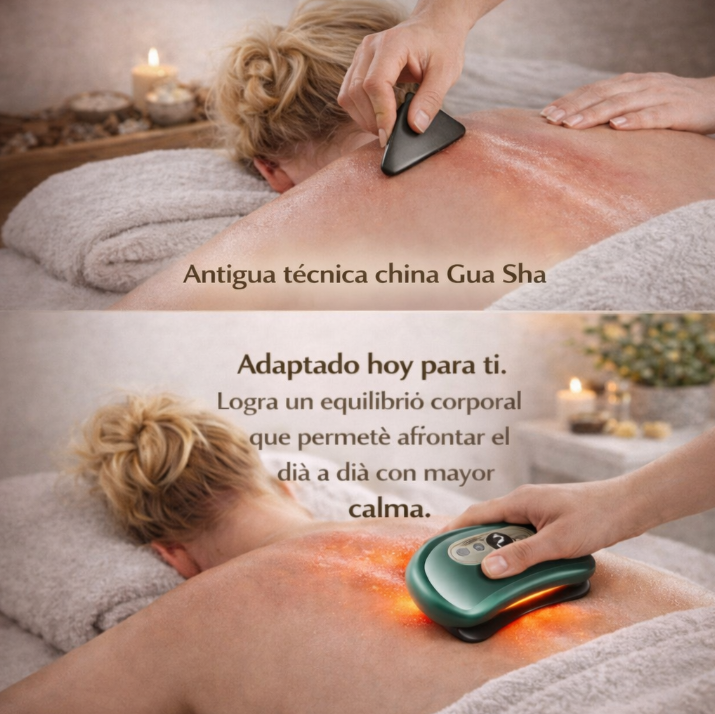 Masajeador Eléctrico Gua Sha™. El mini masajeador que te reconecta con tu cuerpo
