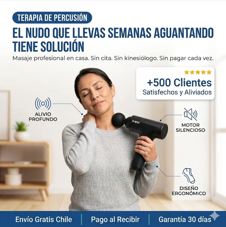 HY-IMPACT™ Masajeador Terapia de Percusión