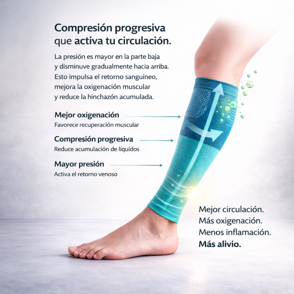 RecoveryFit - Compresión Inteligente que alivia y calma