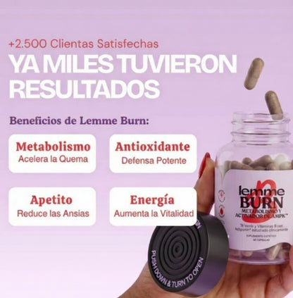 Lemme Burn, toma el control de tu cuerpo